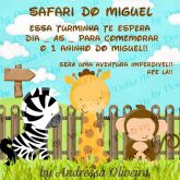 Convite Safari
